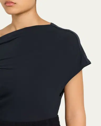 A.L.C. Halle Ruched Asymmetric Tee | Thumbnail 5