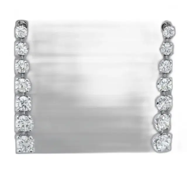 Wish Fine Jewelry 1.791ct Diamond 14K Gold Dangle Drop Earrings