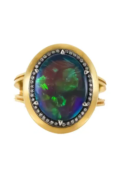 Sylva & Cie Black Opal RBC Ring | Thumbnail 1