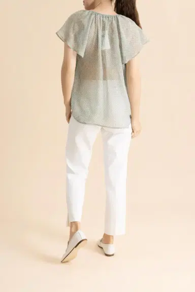 MAISON COMMON Tab Front Ankle Pant | Thumbnail 4 MAISON COMMON Tab Front Ankle Pant | Thumbnail 4
