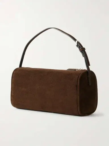 The Row 90s Small Suede Tote | Thumbnail 4 The Row 90s Small Suede Tote | Thumbnail 4