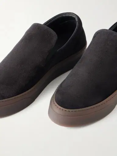 The Row Mh Suede Platform Sneakers | Thumbnail 5 The Row Mh Suede Platform Sneakers | Thumbnail 5
