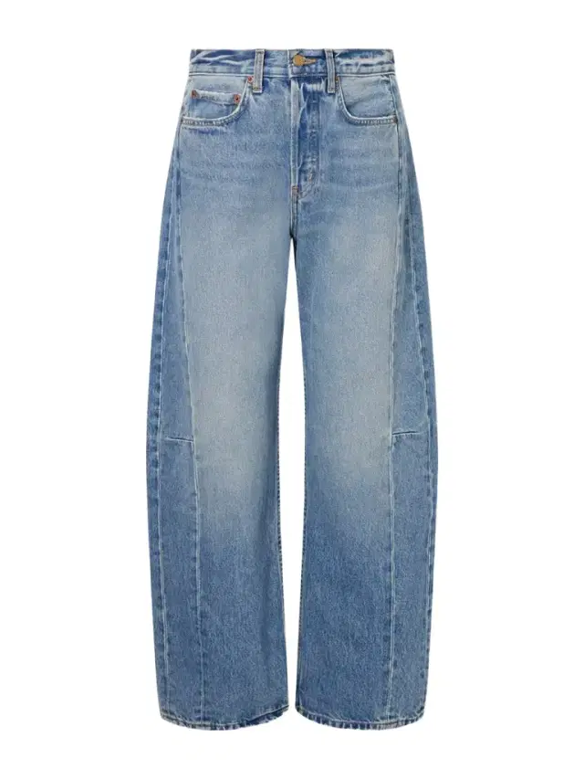 Slim Lasso High-rise Wide-leg Jeans