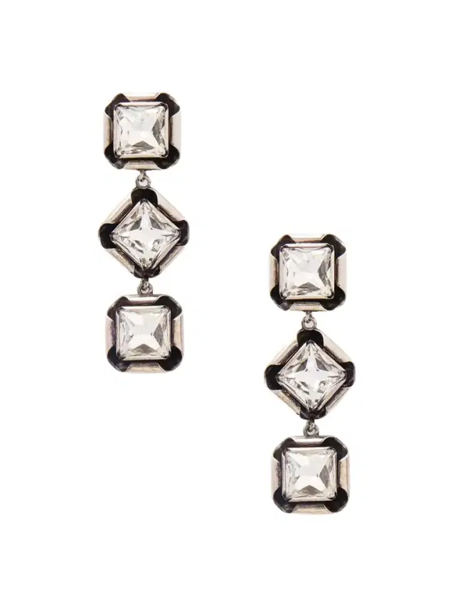 tone Crystal Earrings