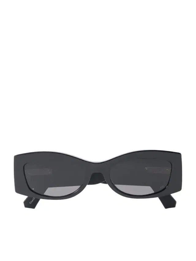 DIOR Eyewear Diorombre S1i Rectangular-frame Leather-trimmed Acetate Sunglasses