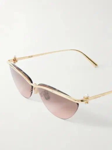 DIOR Eyewear Diortribales B2u Cat-eye Gold-tone Sunglasses | Thumbnail 4
