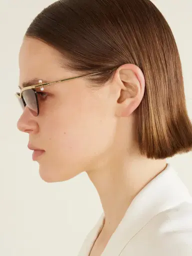 DIOR Eyewear Diortribales B2u Cat-eye Gold-tone Sunglasses | Thumbnail 5