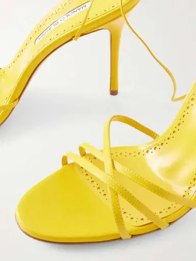 Manolo Blahnik Leva 105 Leather Sandals | Thumbnail 5 Manolo Blahnik Leva 105 Leather Sandals | Thumbnail 5