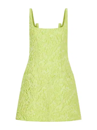Emilia Wickstead Floral Silk-blend Jacquard Mini Dress | Thumbnail 1 Emilia Wickstead Floral Silk-blend Jacquard Mini Dress | Thumbnail 1