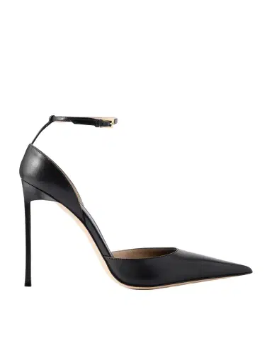 Tom Ford Pointed-toe Matte Leather Pumps | Thumbnail 1