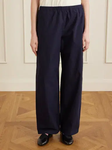 LESET Kyoto Cotton Straight-leg Pants | Thumbnail 3 LESET Kyoto Cotton Straight-leg Pants | Thumbnail 3