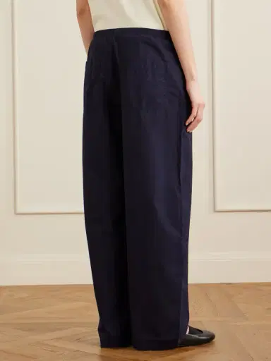 LESET Kyoto Cotton Straight-leg Pants | Thumbnail 4 LESET Kyoto Cotton Straight-leg Pants | Thumbnail 4