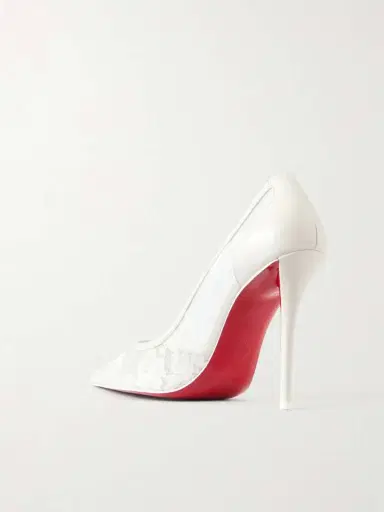 Christian Louboutin Miss Z Mesh 100 Lace Stiletto Heel Pumps | Thumbnail 3 Christian Louboutin Miss Z Mesh 100 Lace Stiletto Heel Pumps | Thumbnail 3