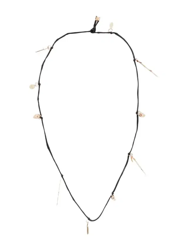 Gold-tone Cord Necklace