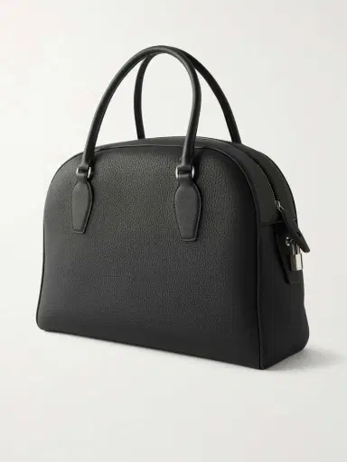 The Row India Textured-leather Tote | Thumbnail 4