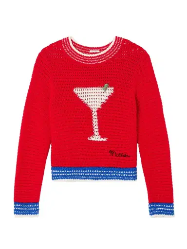 Mother Open-knit Cotton Sweater | Thumbnail 1 Mother Open-knit Cotton Sweater | Thumbnail 1