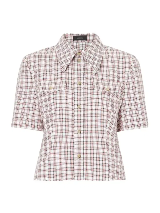 Chavela Checked Woven Shirt