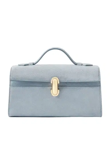 Savette Symmetry Pochette Suede Tote | Thumbnail 1 Savette Symmetry Pochette Suede Tote | Thumbnail 1