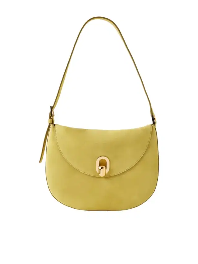 Tondo Small Suede Shoulder Bag