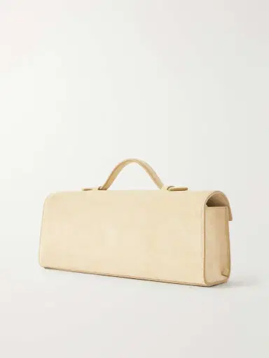 Savette Slim Symmetry Suede Tote | Thumbnail 4
