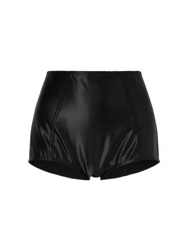 Dolce & Gabbana Satin High Waist Shorts | Thumbnail 1