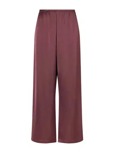 LESET Barb Satin Wide-leg Pants | Thumbnail 1 LESET Barb Satin Wide-leg Pants | Thumbnail 1
