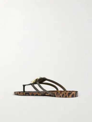 Dolce & Gabbana Embellished Rubber Sandals | Thumbnail 3 Dolce & Gabbana Embellished Rubber Sandals | Thumbnail 3