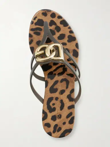 Dolce & Gabbana Embellished Rubber Sandals | Thumbnail 5 Dolce & Gabbana Embellished Rubber Sandals | Thumbnail 5