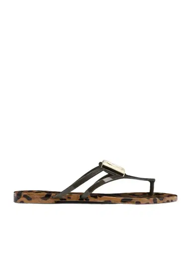 Dolce & Gabbana Embellished Rubber Sandals | Thumbnail 1 Dolce & Gabbana Embellished Rubber Sandals | Thumbnail 1