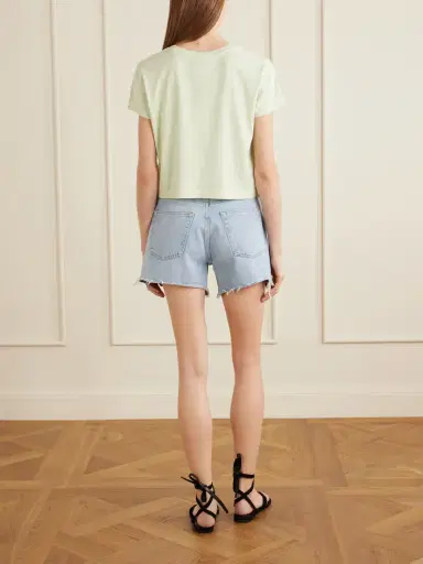 AGOLDE Adine Cotton-jersey T-shirt | Thumbnail 4 AGOLDE Adine Cotton-jersey T-shirt | Thumbnail 4