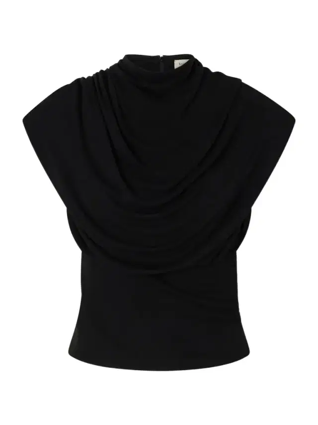 Jocelyn Gathered Draped Jersey Top