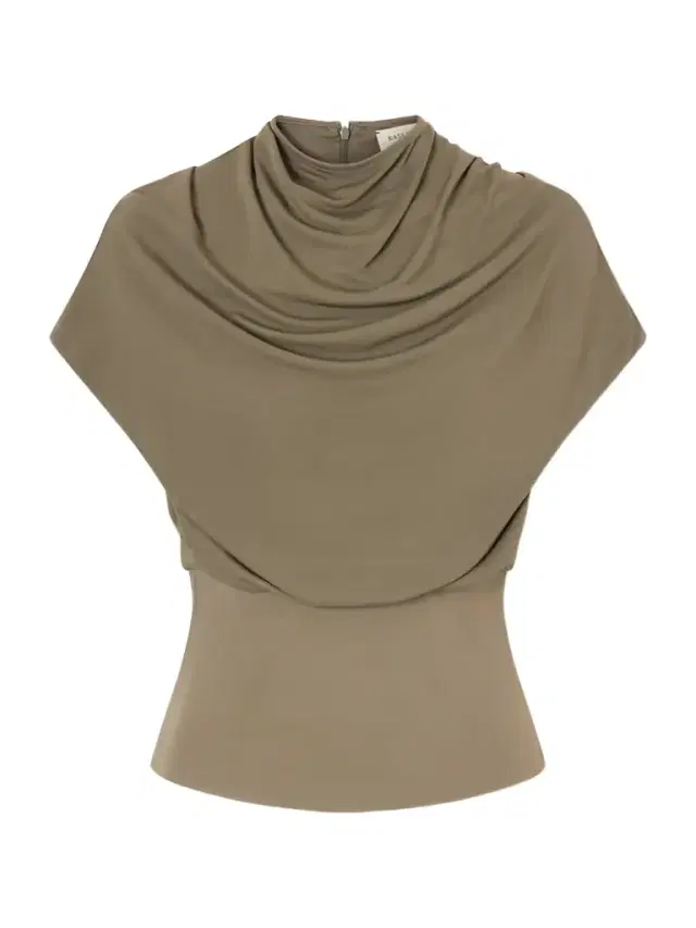 Jocelyn Gathered Draped Jersey Top