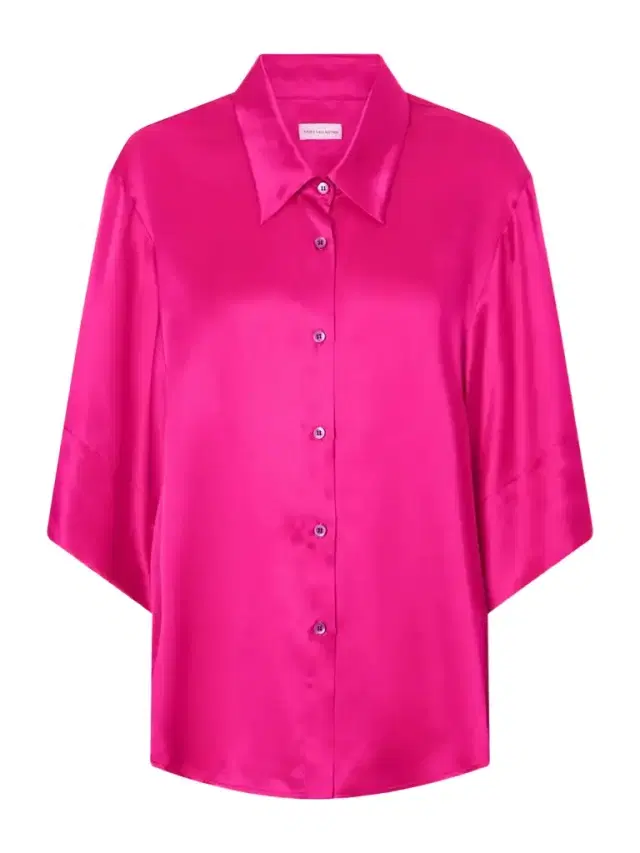 Clea Silk-satin Blouse