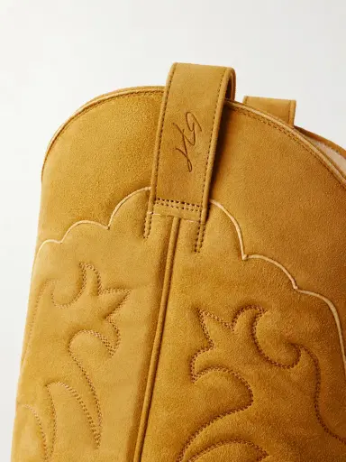 Gabriela Hearst Capitana 50 Embroidered Suede Knee Boots | Thumbnail 5 Gabriela Hearst Capitana 50 Embroidered Suede Knee Boots | Thumbnail 5