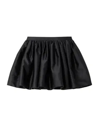 Rabanne Gathered Mikado Mini Skirt | Thumbnail 1