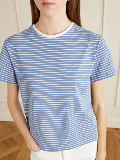 STILL HERE Striped Cotton-jersey T-shirt | Thumbnail 5