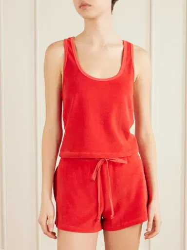 Suzie Kondi Tia Cotton-blend Terry Tank Top | Thumbnail 3 Suzie Kondi Tia Cotton-blend Terry Tank Top | Thumbnail 3
