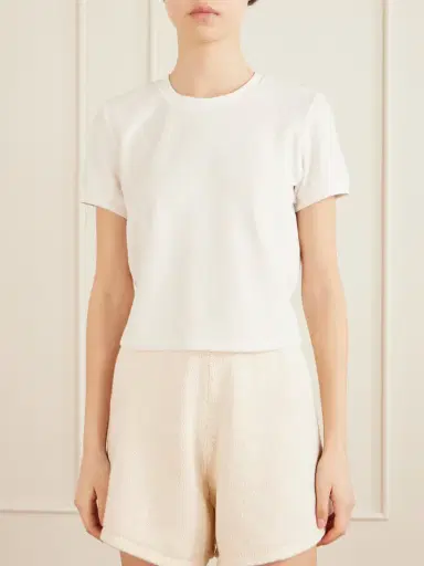 Suzie Kondi Carpi Cotton-blend Terry T-shirt | Thumbnail 3
