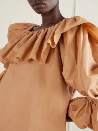 Chloé Ruffled Cotton-poplin Top | Thumbnail 5 Chloé Ruffled Cotton-poplin Top | Thumbnail 5