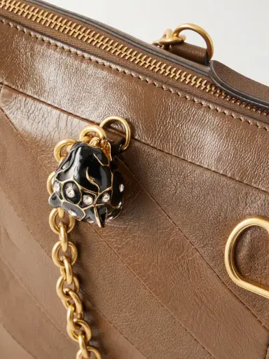 Valentino Garavani Panthea Medium Embellished Leather Shoulder Bag | Thumbnail 5 Valentino Garavani Panthea Medium Embellished Leather Shoulder Bag | Thumbnail 5