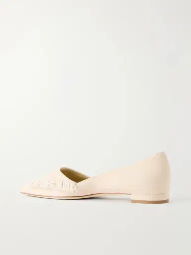 Manolo Blahnik Paletotflat Fringed Suede Ballet Flats | Thumbnail 3 Manolo Blahnik Paletotflat Fringed Suede Ballet Flats | Thumbnail 3