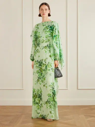 Erdem Floral-print Crêpon Gown | Thumbnail 2 Erdem Floral-print Crêpon Gown | Thumbnail 2
