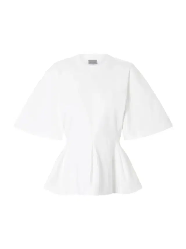 Shaped Flared Cotton-jersey T-shirt Shaped Flared Cotton-jersey T-shirt
