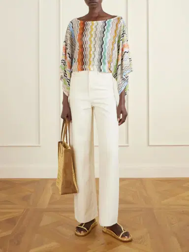 Missoni Striped Crochet-knit Top | Thumbnail 2