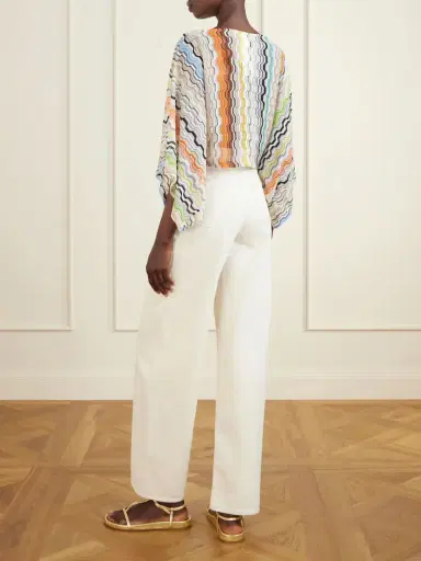 Missoni Striped Crochet-knit Top | Thumbnail 3
