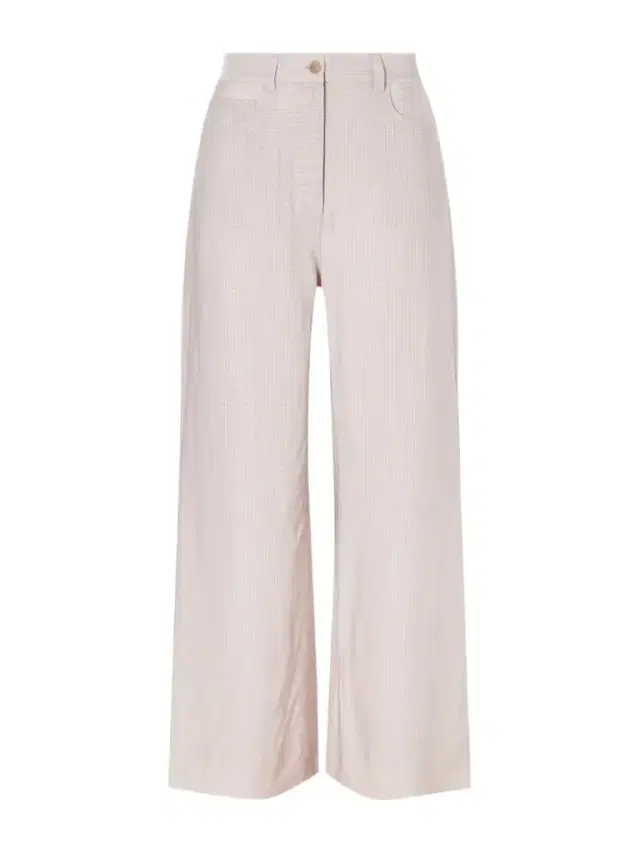 Poltana Checked Cupro Wide-leg Pants