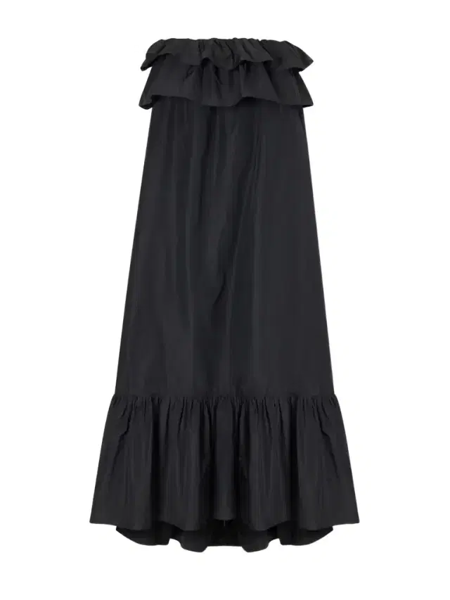 Ruffled Cotton-blend Poplin Maxi Dress