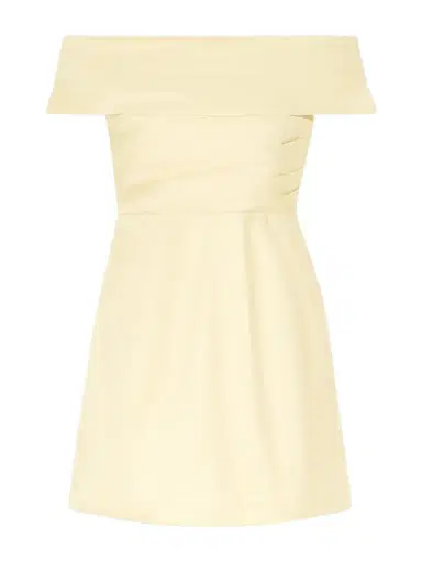 Rebecca Vallance Mandy Off-the-shoulder Pleated Mini Dress | Thumbnail 1