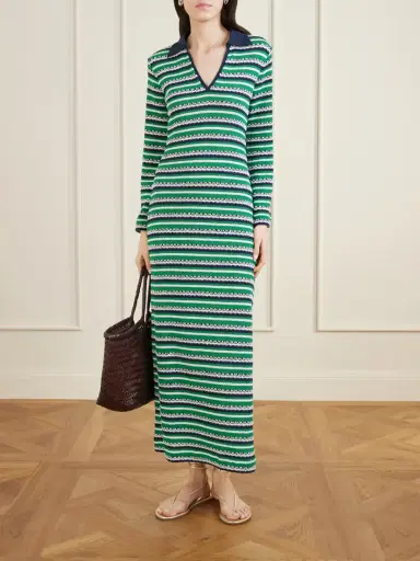 Simkhai Tegan Striped Stretch-cotton Cover-up | Thumbnail 2 Simkhai Tegan Striped Stretch-cotton Cover-up | Thumbnail 2