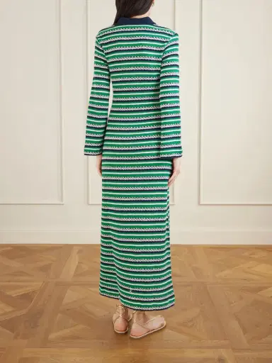 Simkhai Tegan Striped Stretch-cotton Cover-up | Thumbnail 3 Simkhai Tegan Striped Stretch-cotton Cover-up | Thumbnail 3